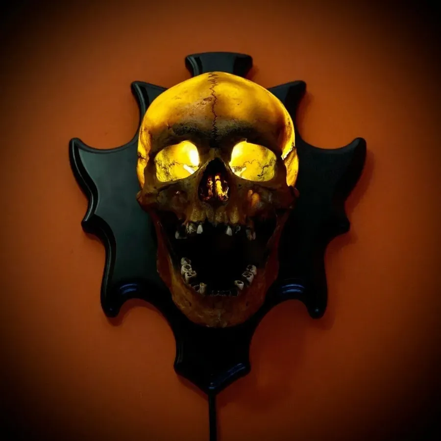 Skull Lamp“Singing Head”Night Light