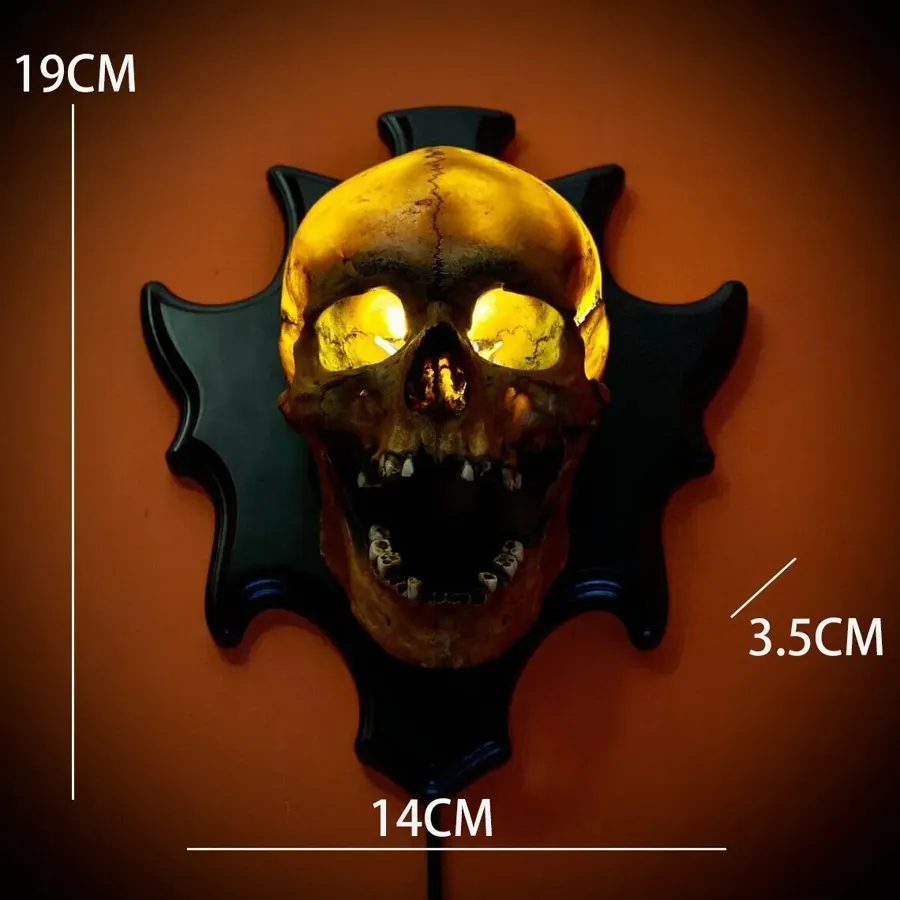 Skull Lamp“Singing Head”Night Light