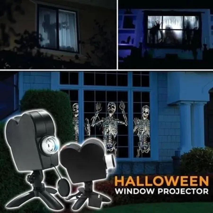 Halloween Holographic Projection