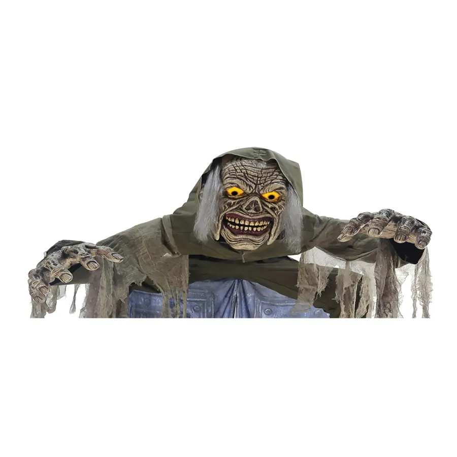 Looming Ghoul 10 Foot Animated Archway Prop