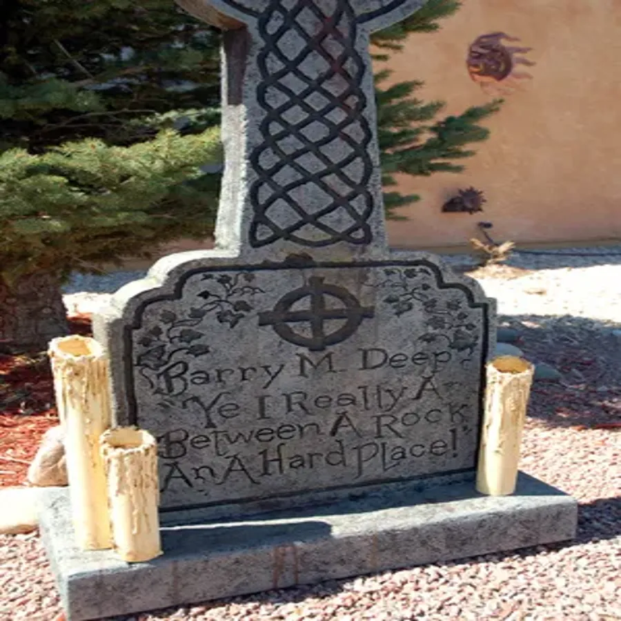 Halloween Decoration | Celtic Foam Tombstone