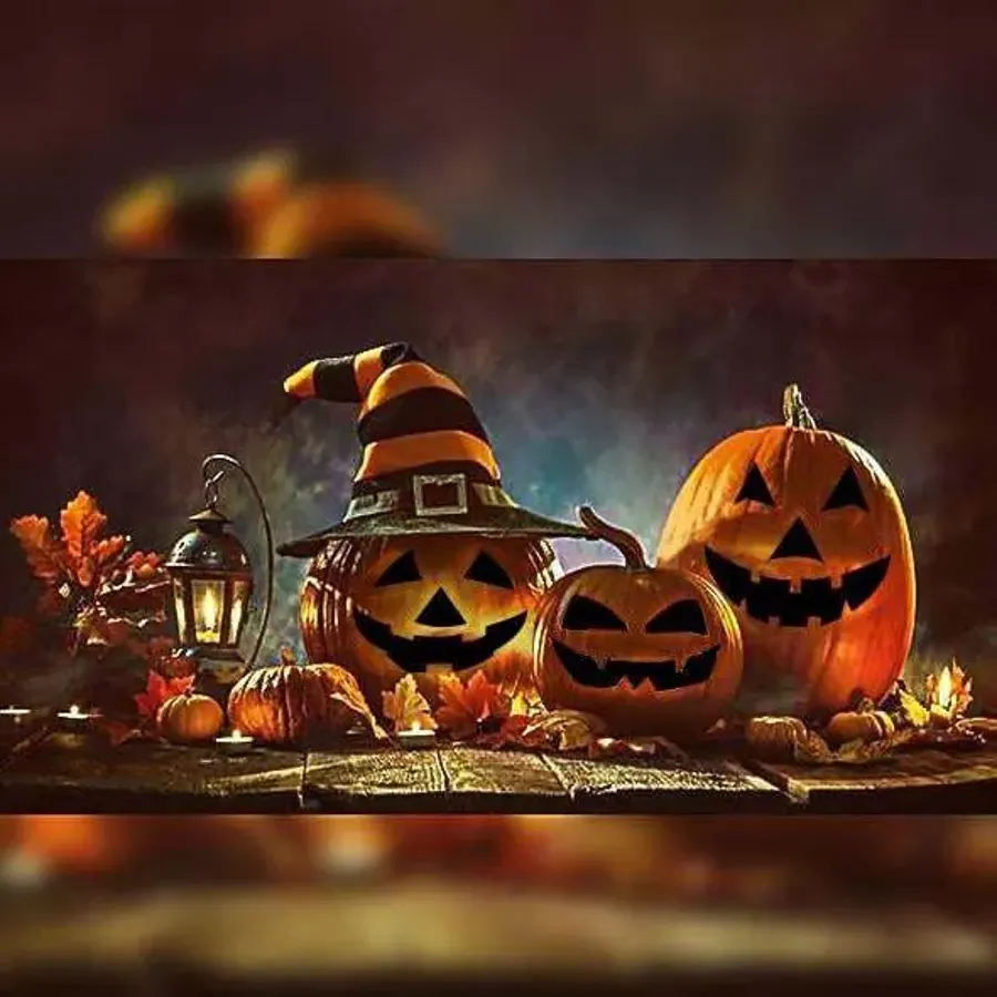 Halloween Music Pumpkin Lighting