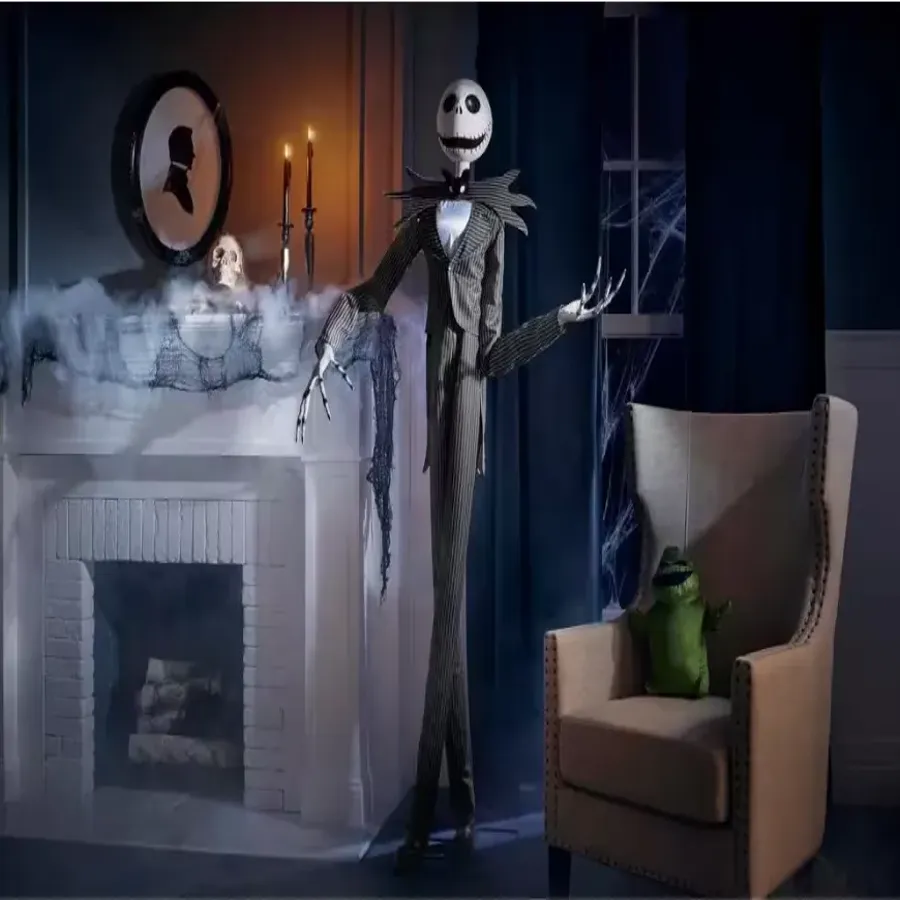 13 ft Animated Disney Jack Skellington Halloween Animatronic