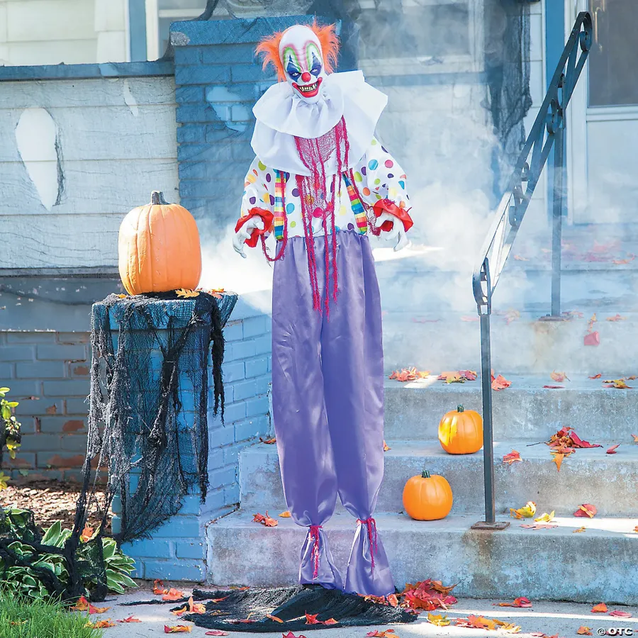 Halloween Decor Animated Hanging Clown