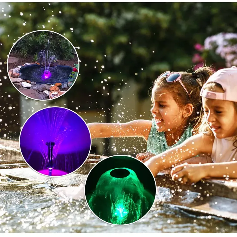 LED Submersible Pump Fountain