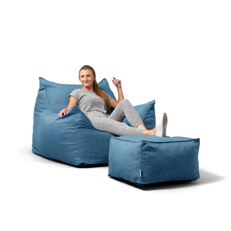 Lounger Ottoman Foam Filled Bean Bag