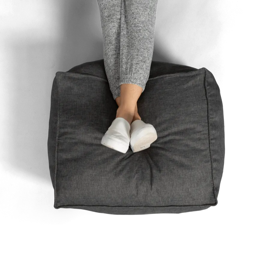 Lounger Ottoman Foam Filled Bean Bag