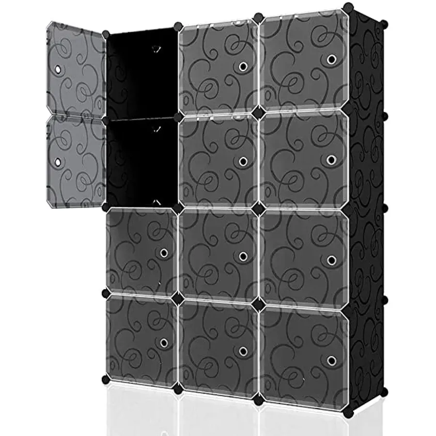 Cube Organizer Storage Organizer  - Black