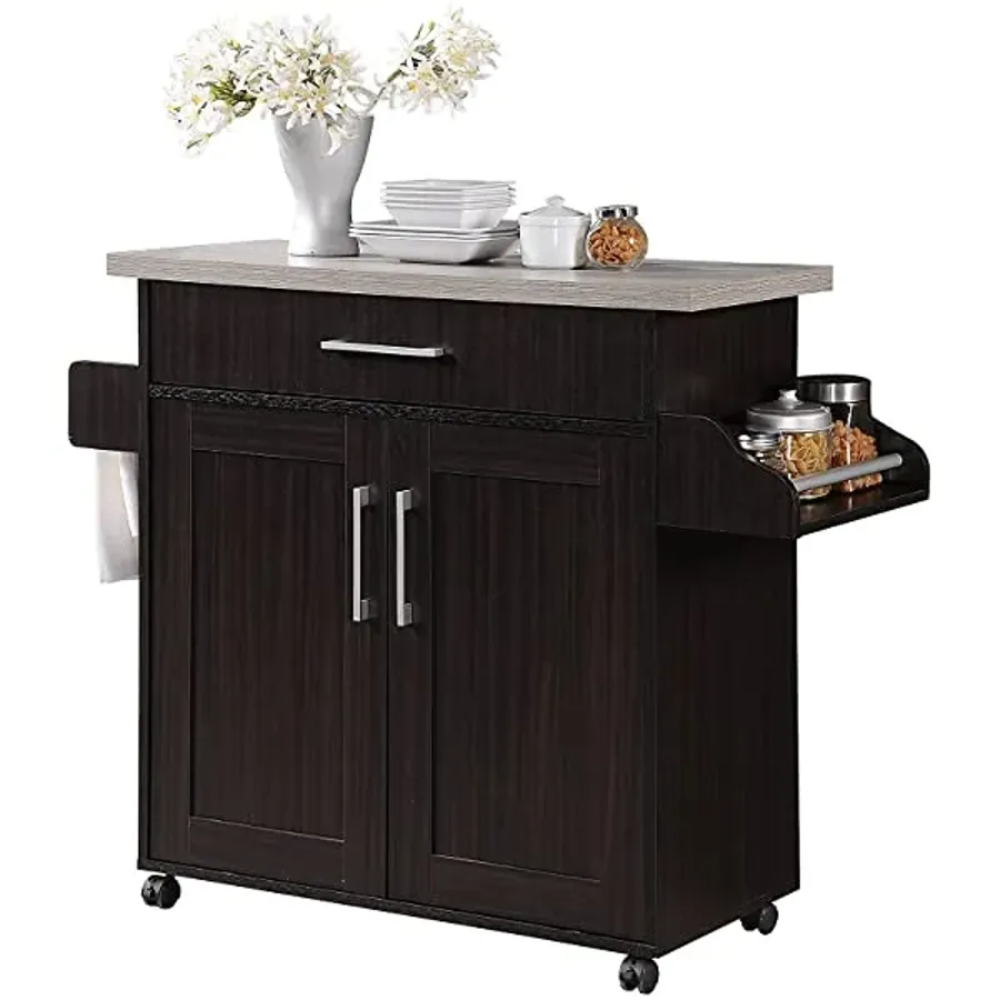 Kitchen Island | Black-beech