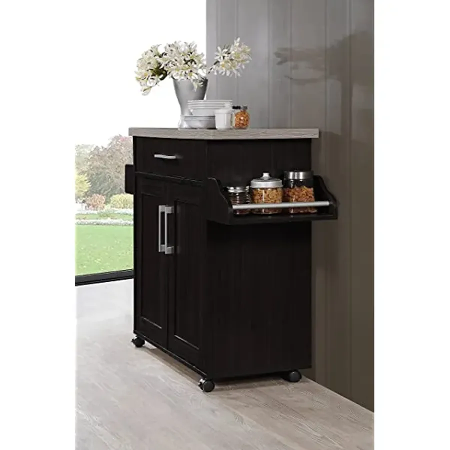 Kitchen Island | Black-beech