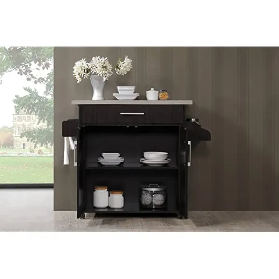 Kitchen Island | Black-beech