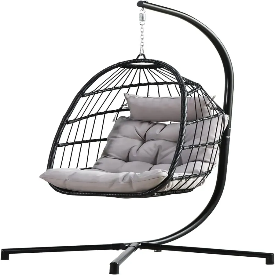 Swing Egg Chair & Hammock Chair - Black