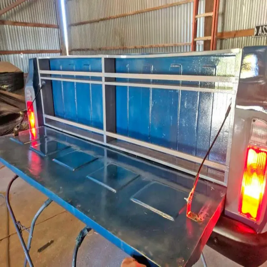 Wall Mount Truck Liquor Cabinet Tailgate Bar