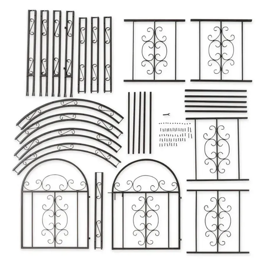 Montebello Iron Arbor with Gate