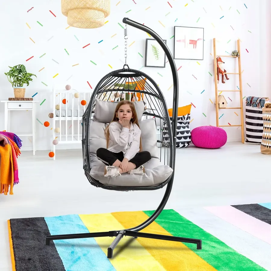 Hammock Egg Chair with Stand