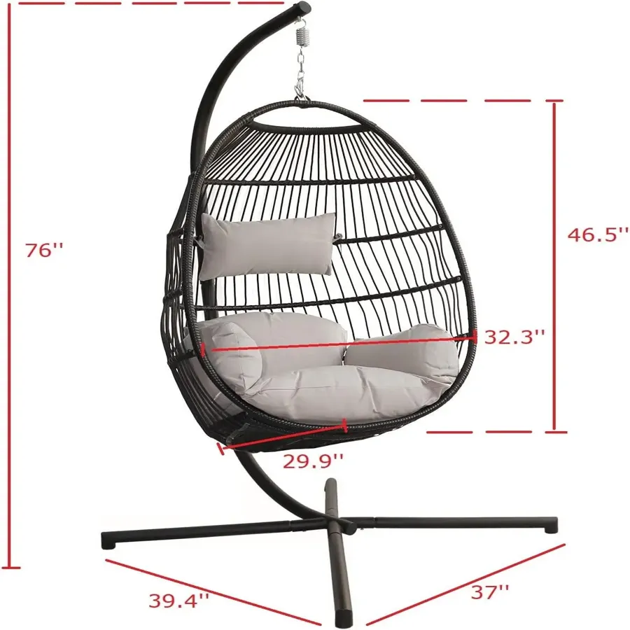 Hammock Egg Chair with Stand