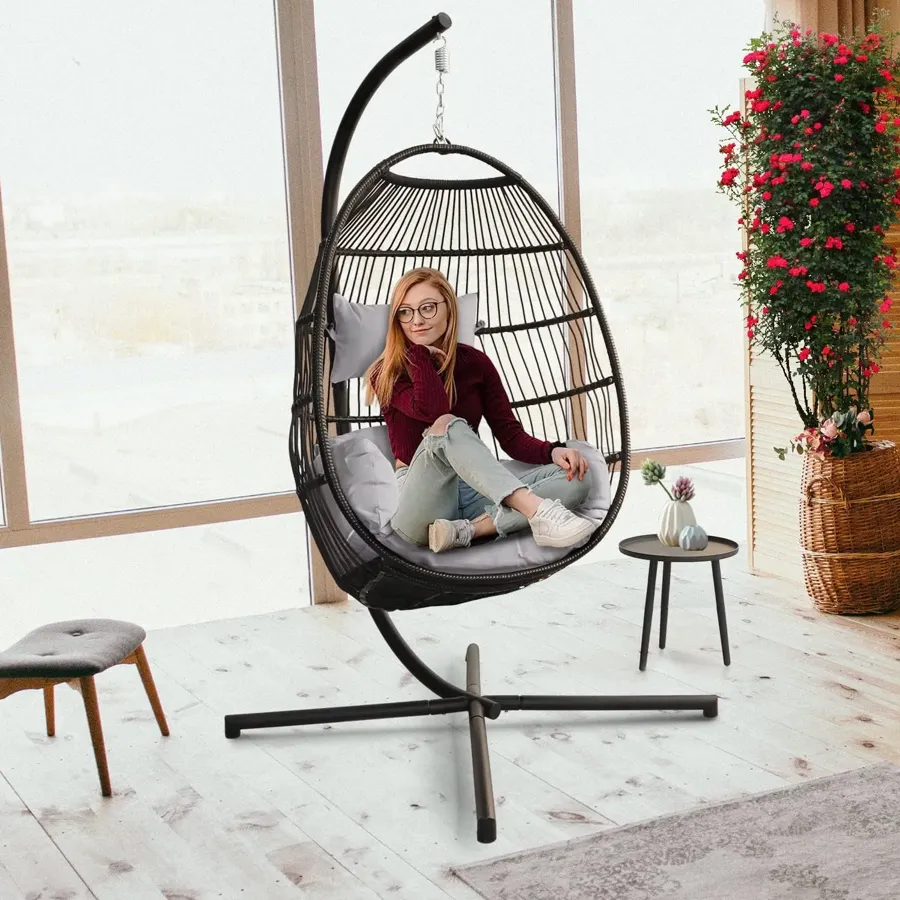 Hammock Egg Chair with Stand