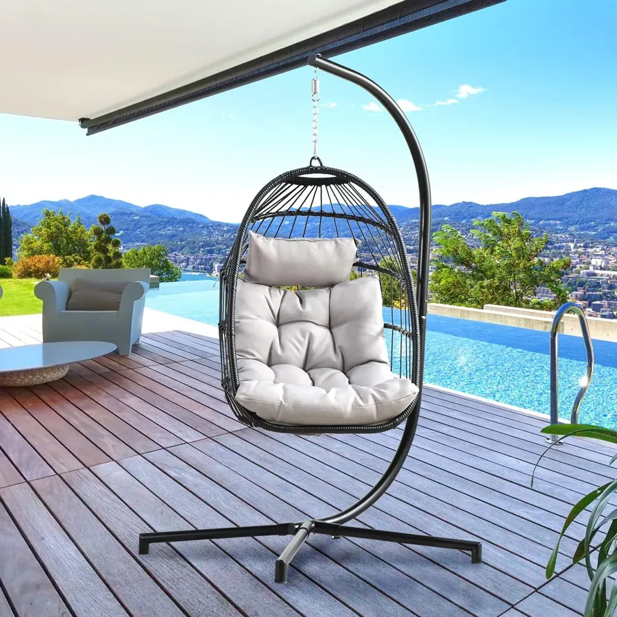 Hammock Egg Chair with Stand