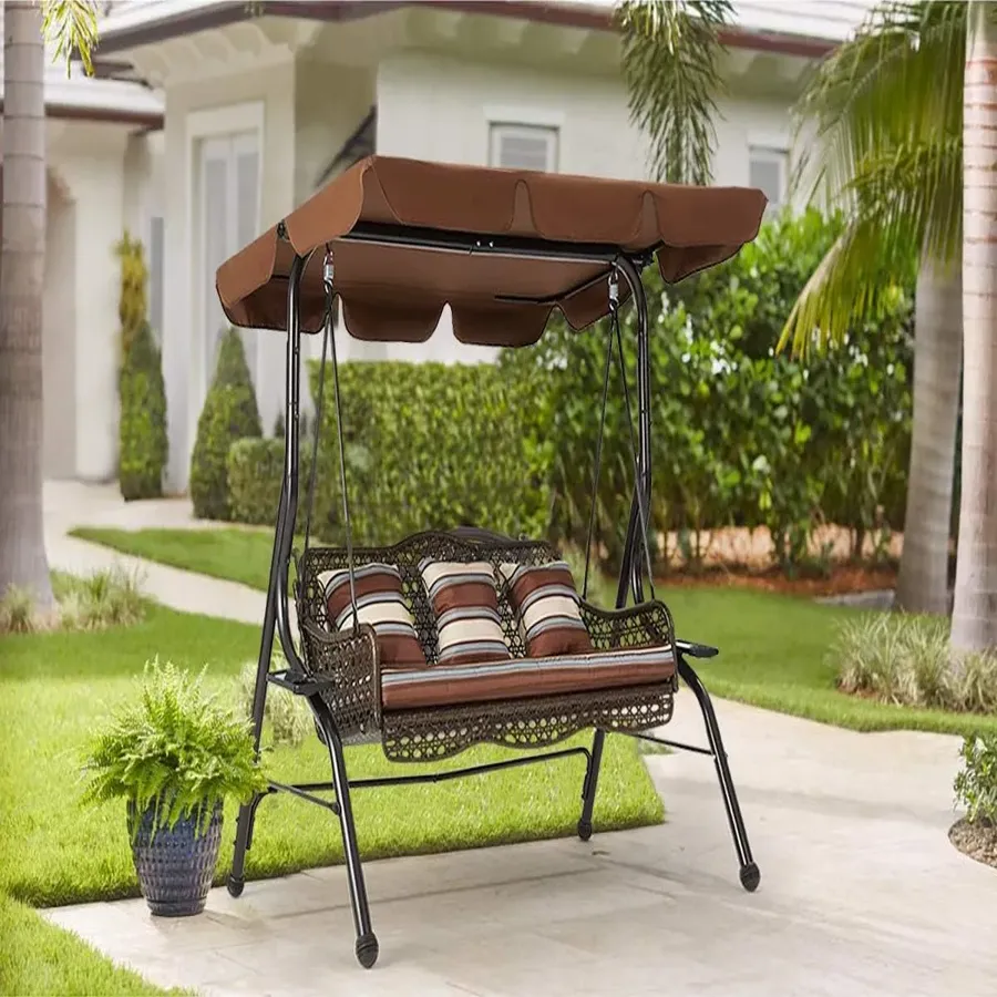 Patio Swing with Canopy,