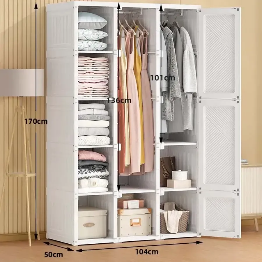 Foldable Modern Wardrobe Cabinets