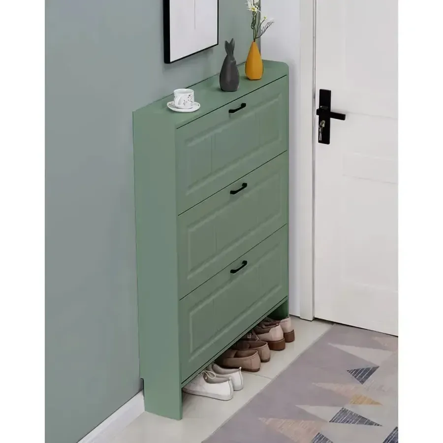 Wall Hidden Shoe Cabinet