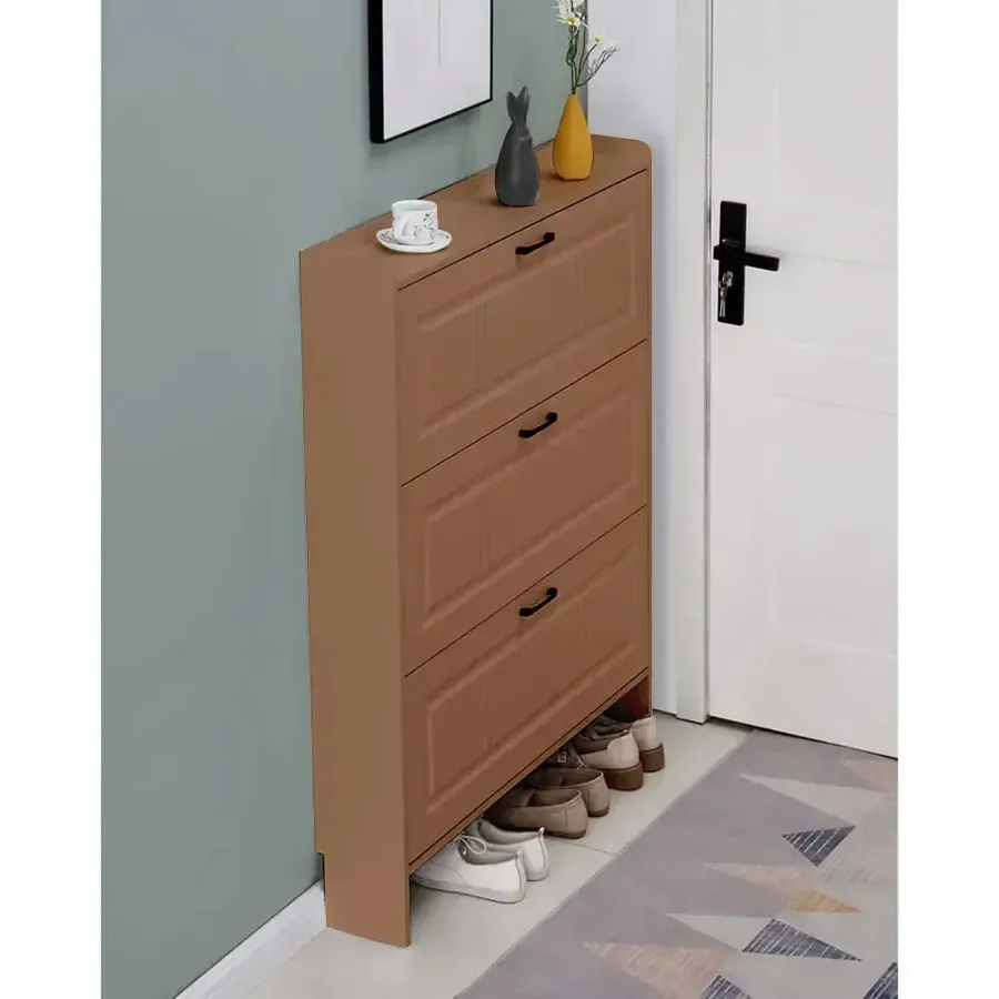 Wall Hidden Shoe Cabinet