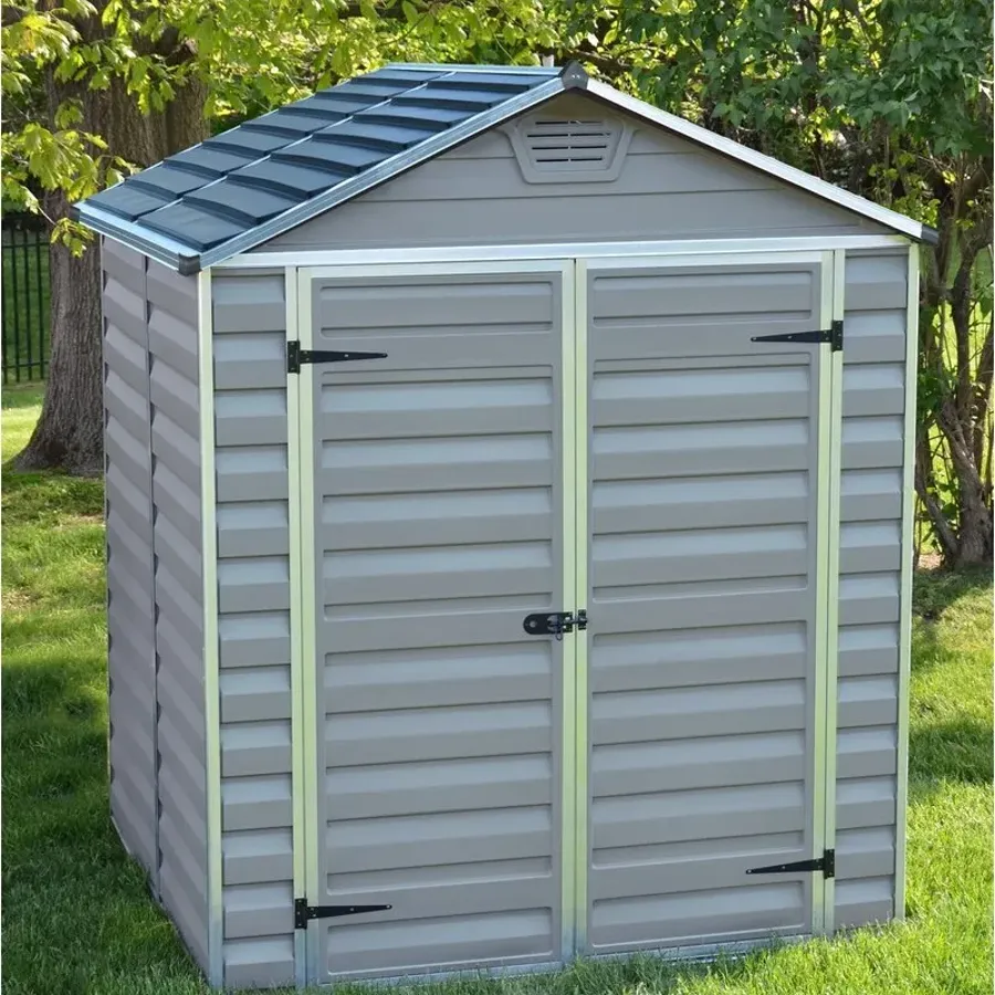 6 Ft. W x 5 Ft. D Polycarbonate Storage Shed