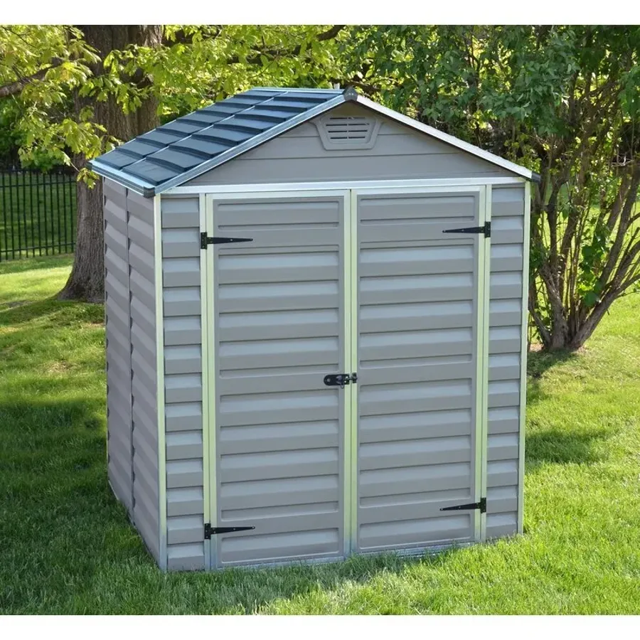 6 Ft. W x 5 Ft. D Polycarbonate Storage Shed