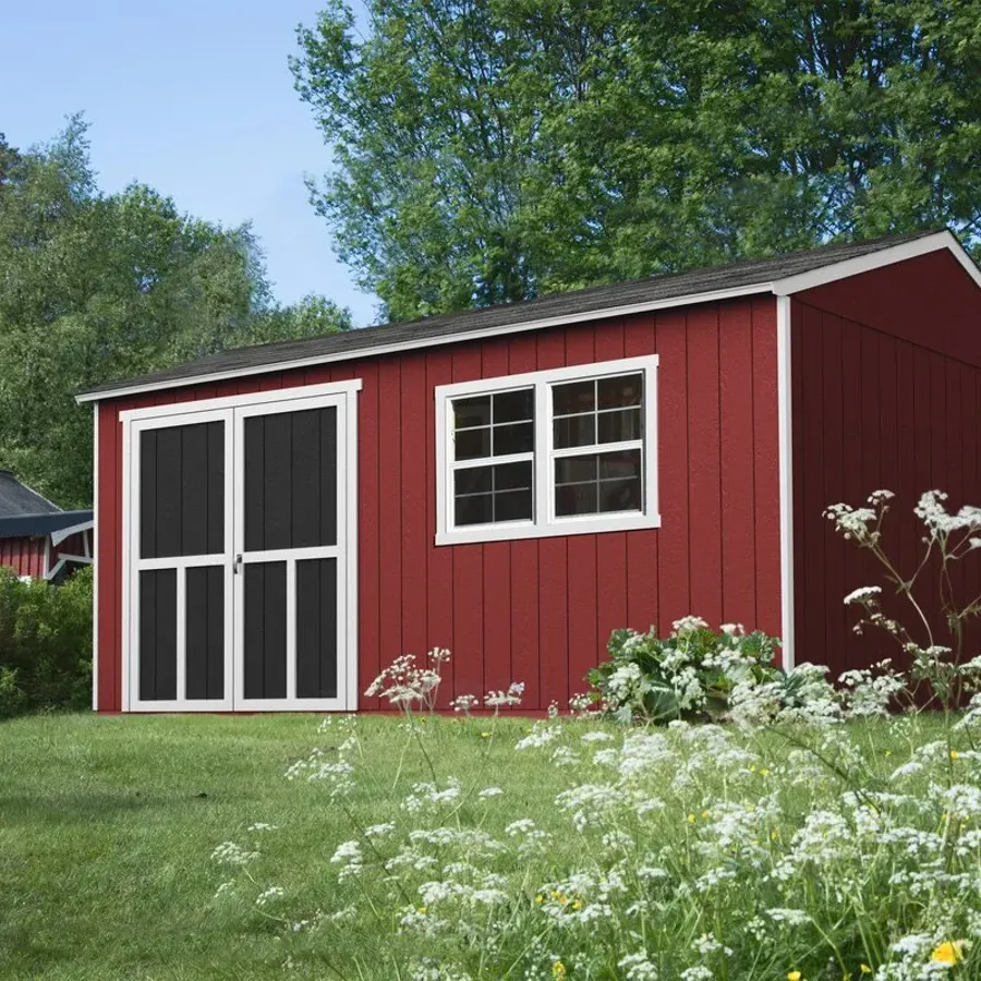 Manufactured Wood Storage Shed