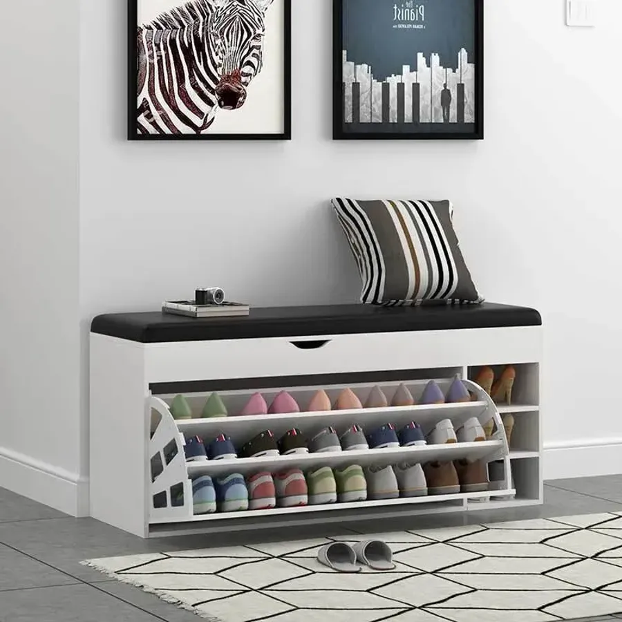 3-Tier Large Capacity Removable Shoe Bench