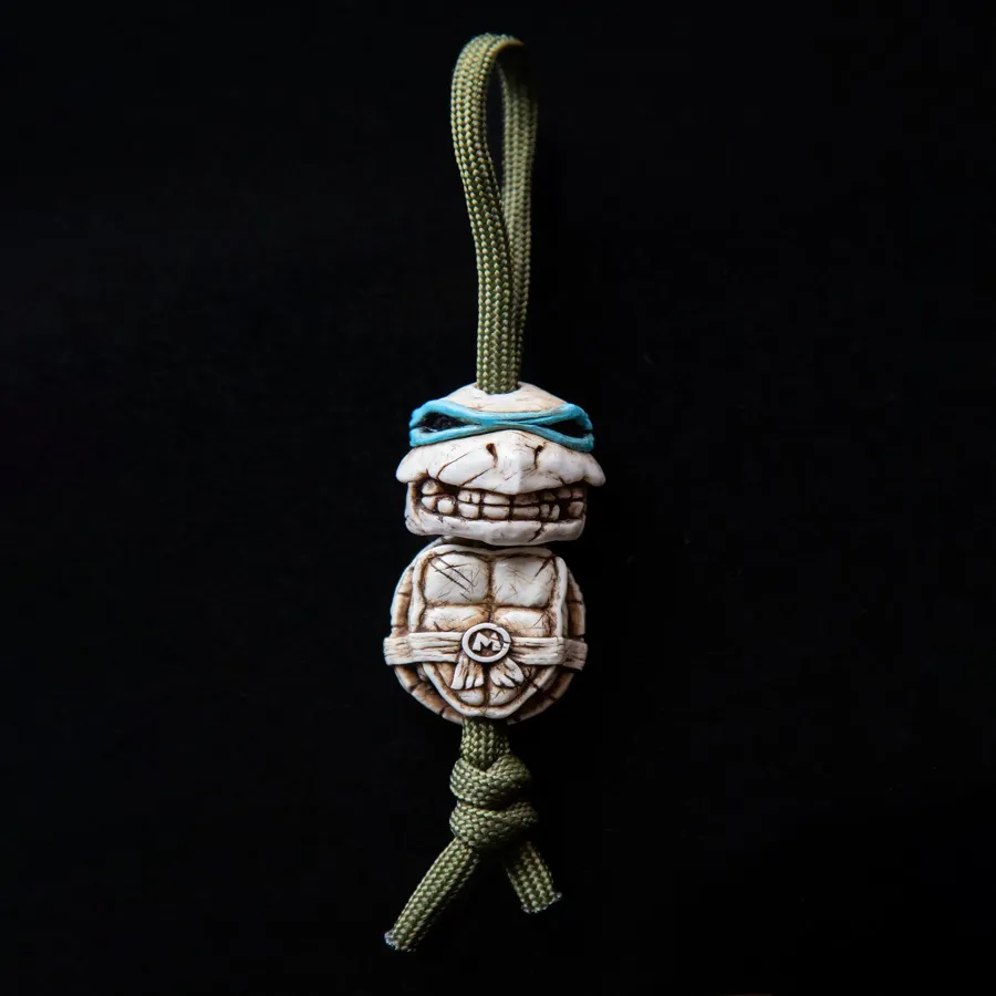 The 4 Turtle Brothers Skull beads