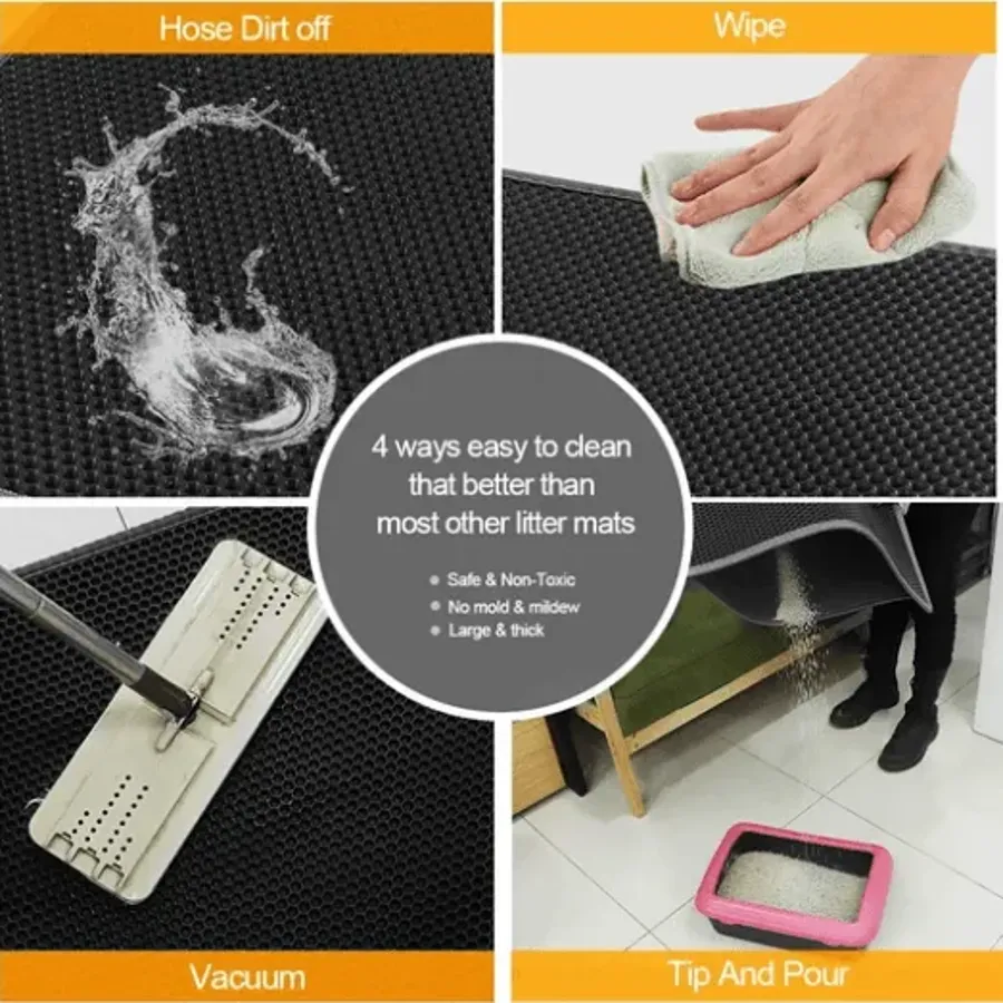 Non-Slip Cat Litter Mat