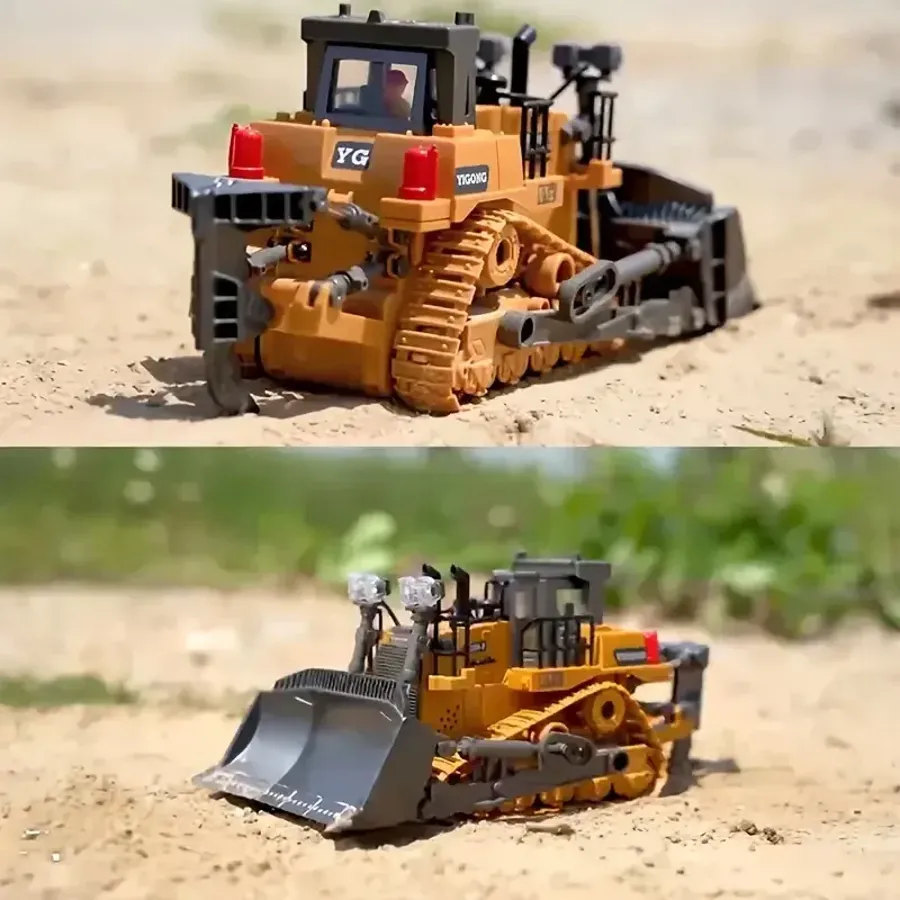 9-Channel High-Tech Remote Control Engineering Vehicle