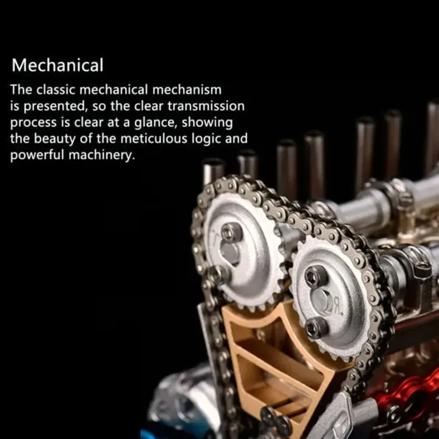 L4 Engine Model Kit That Works – 364Pcs