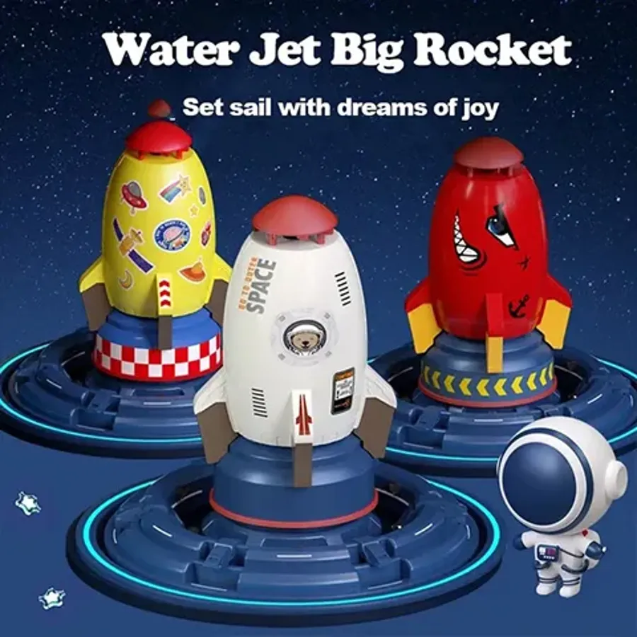 Summer Toy Outdoor Yard Rocket Sprinkler