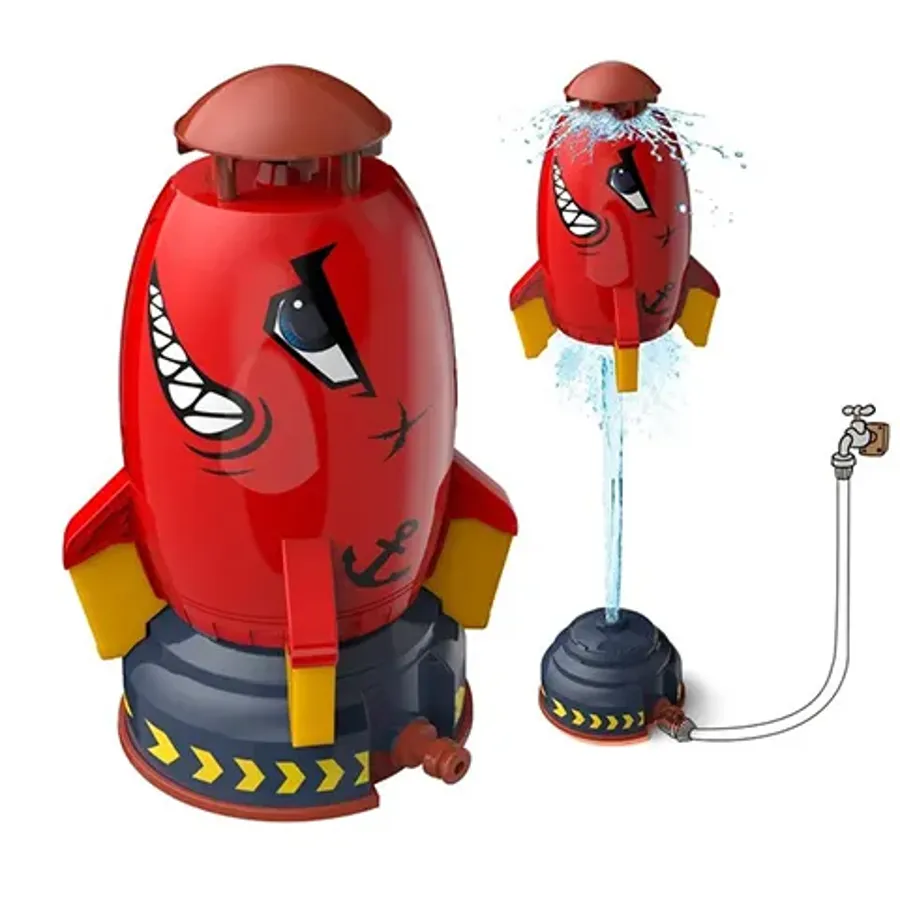 Summer Toy Outdoor Yard Rocket Sprinkler