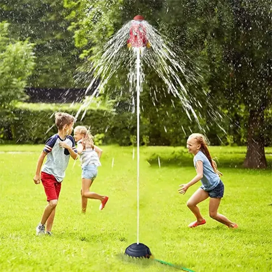 Summer Toy Outdoor Yard Rocket Sprinkler