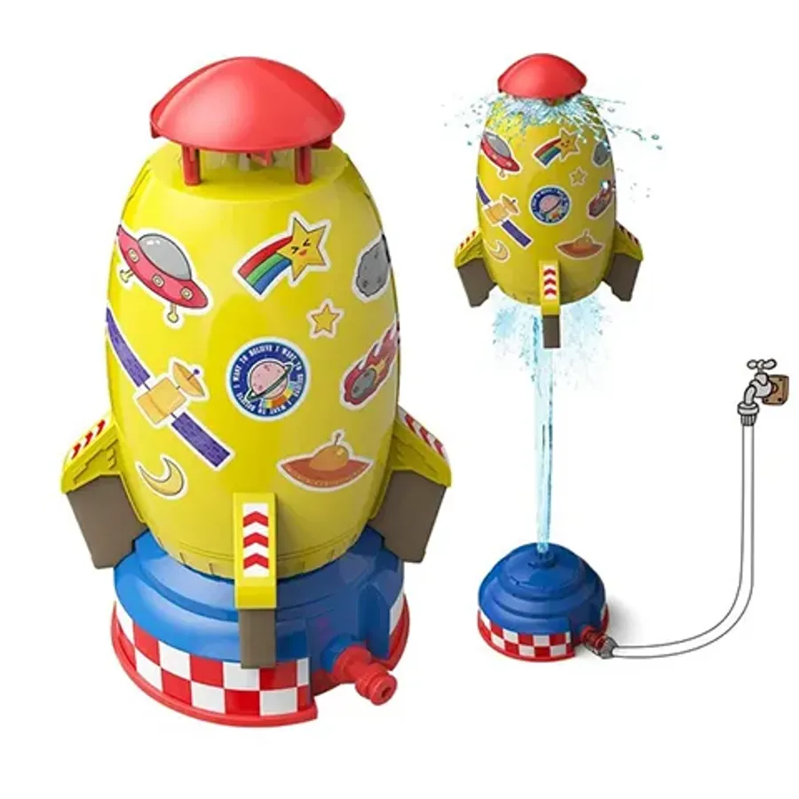 Summer Toy Outdoor Yard Rocket Sprinkler