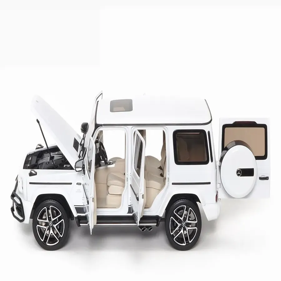 Mercedes-AMG G 63 2019 White 1:18