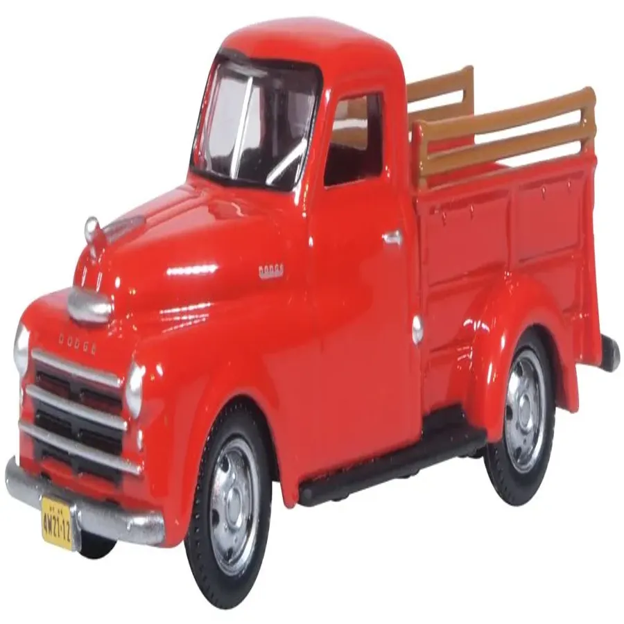 Oxford Diecast Dodge B-1B Pick Up 1948 Truck Red 1/18