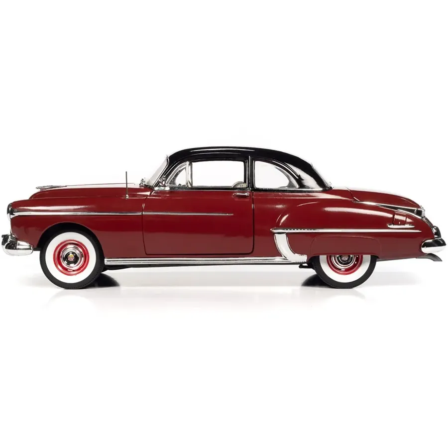 1950 Oldsmobile 88 Holiday Coupe - Chariot Red 1:18 Scale Diecast Replica Model