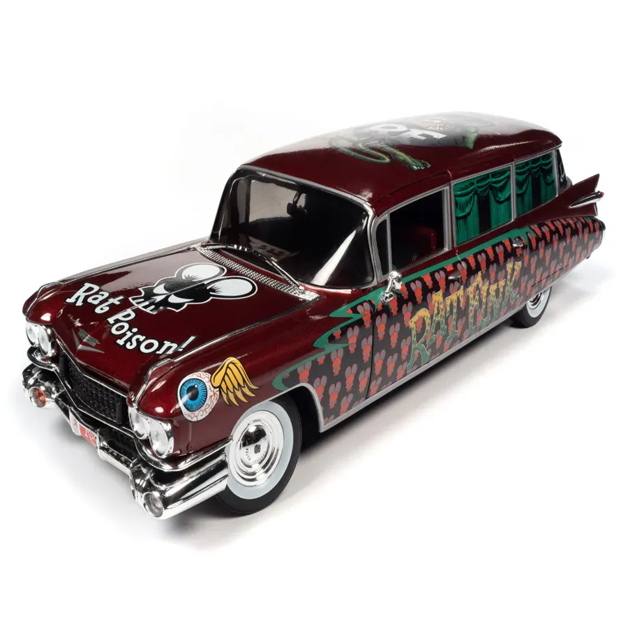 1959 Eldorado Hearse Rat Fink 1:18 Scale