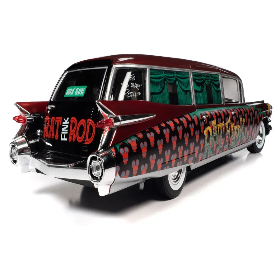 1959 Eldorado Hearse Rat Fink 1:18 Scale