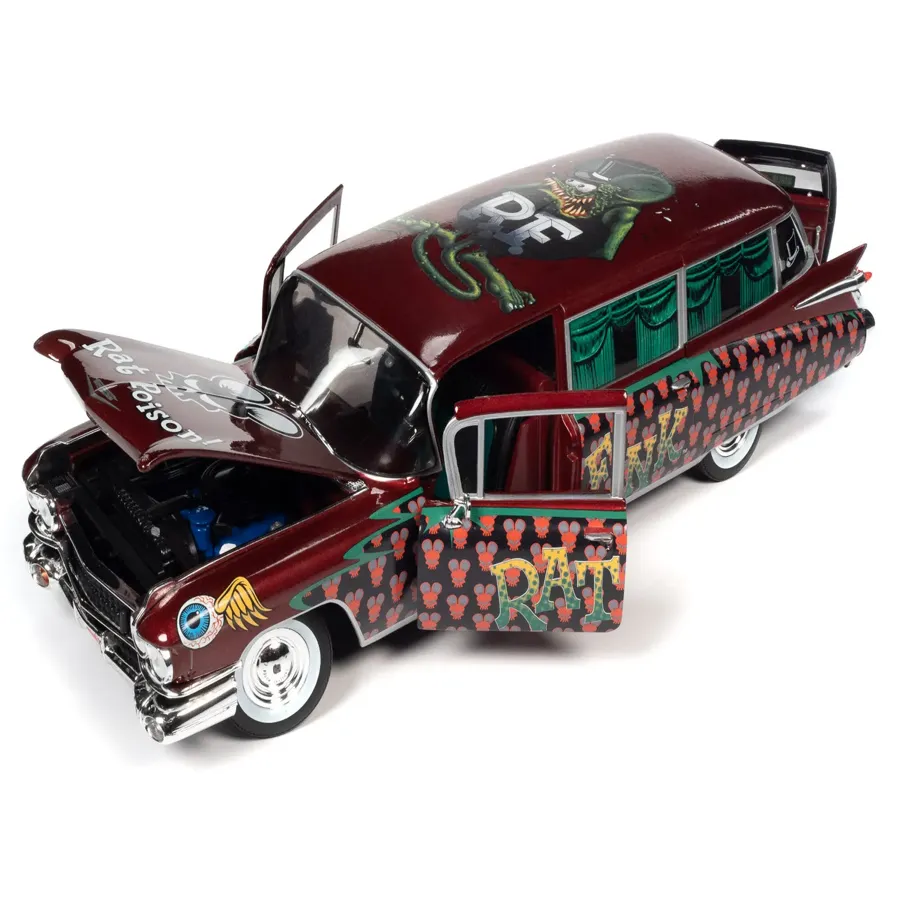 1959 Eldorado Hearse Rat Fink 1:18 Scale