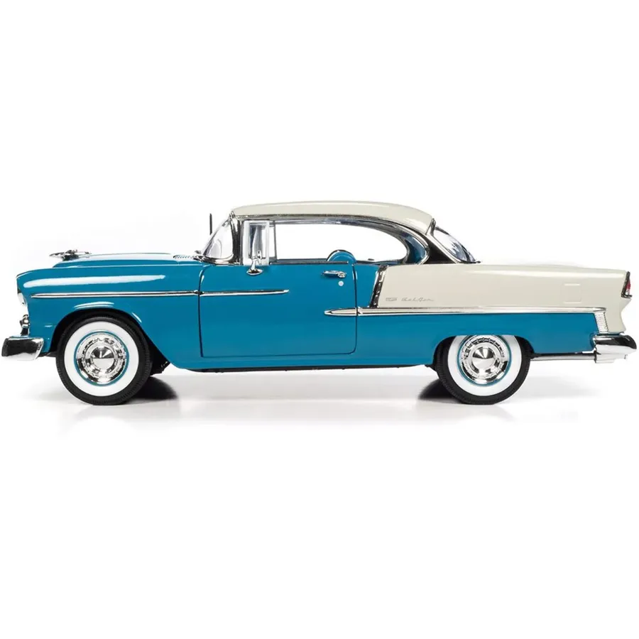 1955 Bel Air Hardtop (Hemmings) - Skyline Blue & India Ivory 1:18 Scale